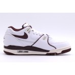 Nike Air Flight 89 Low Ανδρικά Sneakers Λευκά, Μπορντό