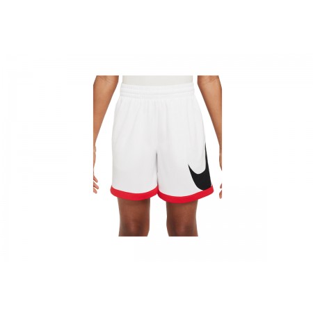 Nike Multi+ Παιδική Αθλητική Βερμούδα Λευκή, Μαύρη, Κόκκινη