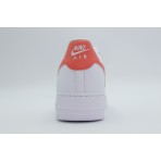 Nike Air Force 1 Sneakers Λευκά, Κοραλλί