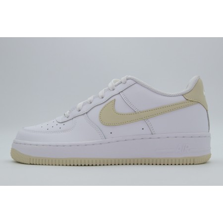 Nike Air Force 1 Sneakers Λευκά, Μπεζ