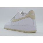 Nike Air Force 1 Sneakers Λευκά, Μπεζ