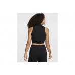 Nike Sportswear Chill Terry Γυναικεία Αμάνικη Crop Top Μπλούζα