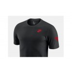 Nike Chicago Bulls Ανδρικό Κοντομάνικο T-Shirt Μαύρο