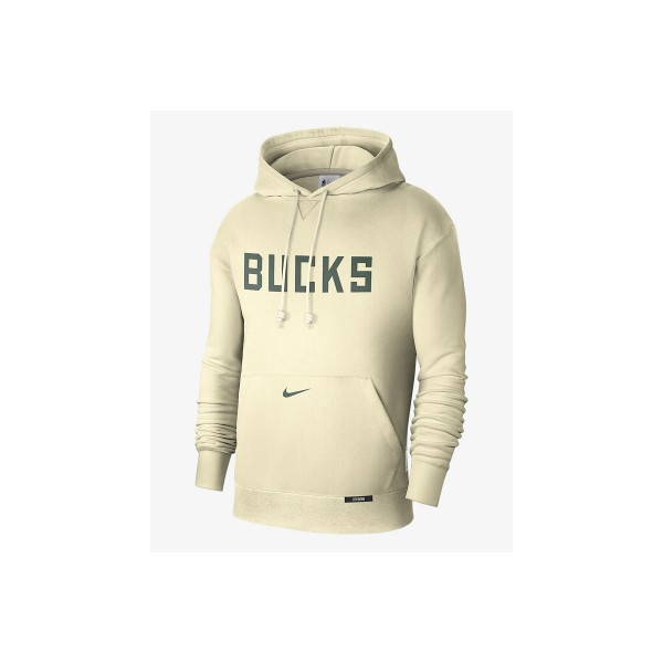 Nike Milwaukee Bucks Standard Issue City Edition Hoodie Ανδρικό (FZ0491 280)