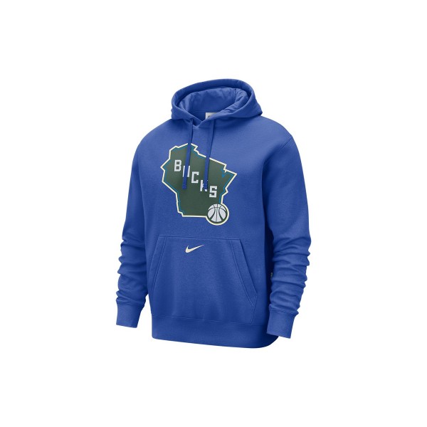 Nike Nba Milwaukee Bucks City Edition Hoodie Ανδρικό (FZ0604 480)