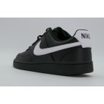 Nike Court Vision Low Ανδρικά Sneakers Μαύρα