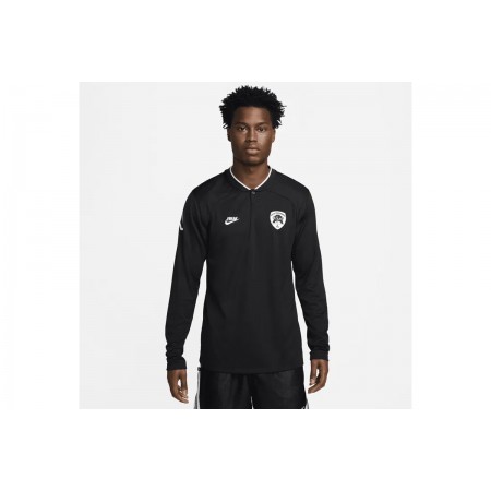 Nike Giannis Dri-FIT Ανδρική Μακρυμάνικη Μπλούζα με Λαιμόκοψη