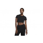 Nike Sportswear Chill Knit Γυναικεία Κοντομάνικη Crop Top Μπλούζα