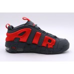 Nike Air More Uptempo Low Unisex Sneakers Γκρι, Κόκκινα