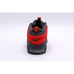 Nike Air More Uptempo Low Unisex Sneakers Γκρι, Κόκκινα