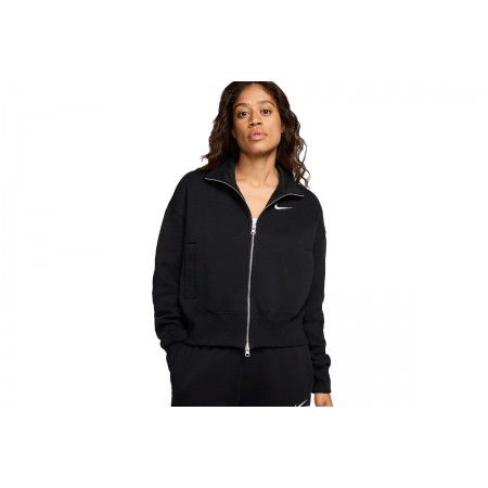 Nike Sportswear Phoenix Fleece Γυναικεία Ζακέτα Μαύρη