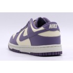 Nike Dunk Low Γυναικεία Sneakers Εκρού, Μωβ, Λευκά