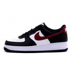 Nike Air Force 1 '07 Ανδρικά Sneakers Μαύρα, Μπορντό, Λευκά