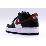 Nike Air Force 1 '07 Ανδρικά Sneakers Μαύρα, Μπορντό, Λευκά