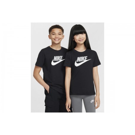 Nike Sportswear Essentials Παιδικό Κοντομάνικο T-Shirt Μαύρο