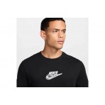 Nike Sportswear Ανδρικό Κοντομάνικο T-Shirt Μαύρο