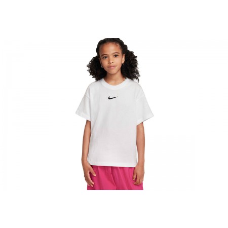 Nike Sportswear Essential Παιδικό Κοντομάνικο T-Shirt Λευκό