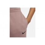 Nike Sportswear Phoenix Fleece Γυναικείο Παντελόνι Φόρμας Καφέ