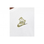 Nike Sportswear Club Ανδρικό Κοντομάνικο T-Shirt Λευκό