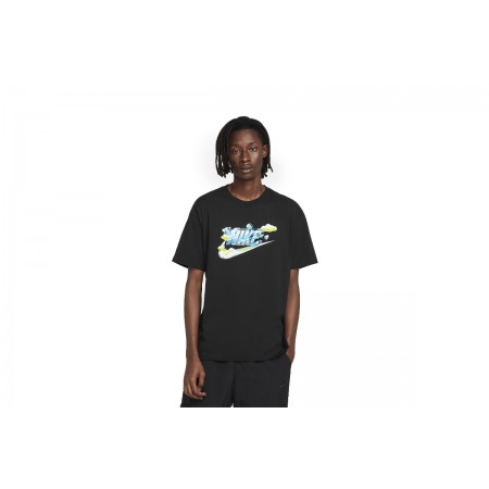 Nike Sportswear Max 90 Ανδρικό Κοντομάνικο T-Shirt Μαύρο