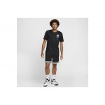 Nike Dri-Fit Basketball Ανδρικό Κοντομάνικο T-Shirt Μαύρο