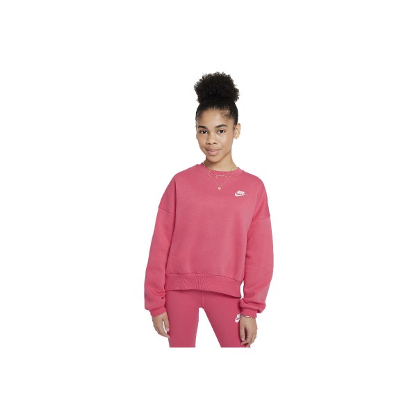 Nike Sportswear Club Fleece Μπλούζα Με Λαιμόκοψη (FZ9244 629)