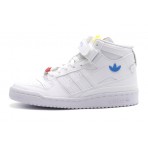 Adidas Originals Forum Mid Παιδικά Sneakers Λευκά