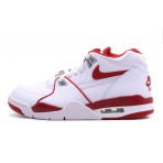 Nike Air Flight 89 Sneakers Λευκά, Κόκκινα