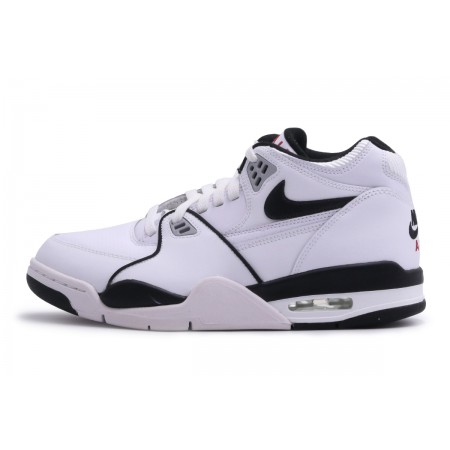 Nike Air Flight 89 Παιδικά Sneakers Λευκά, Μαύρα