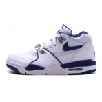 Nike Air Flight 89 Παιδικά Sneakers Λευκά, Μπλε Σκούρα