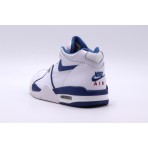 Nike Air Flight 89 Παιδικά Sneakers Λευκά, Μπλε Σκούρα