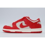 Nike Dunk Low Sneakers Κόκκινα, Μπεζ, Εκρού