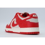 Nike Dunk Low Sneakers Κόκκινα, Μπεζ, Εκρού