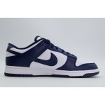 Nike Dunk Low Retro Ανδρικά Sneakers Λευκά, Μπλε Σκούρο