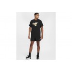 Nike Fitness Dri-FIT Ανδρικό Κοντομάνικο T-Shirt Μαύρο