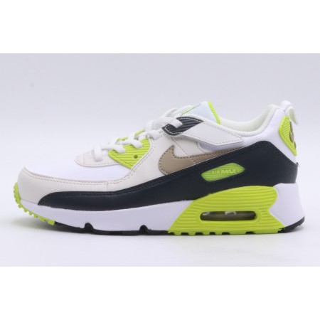 Nike Air Max 90 EasyOn Sneakers Λευκά, Μαύρα, Λαχανί, Εκρού