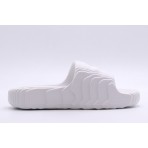 Adidas Originals Adilette 22 Unisex Παντόφλες Λευκές