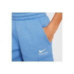 Nike Sportswear Fleece Παιδική Αθλητική Βερμούδα Γαλάζια