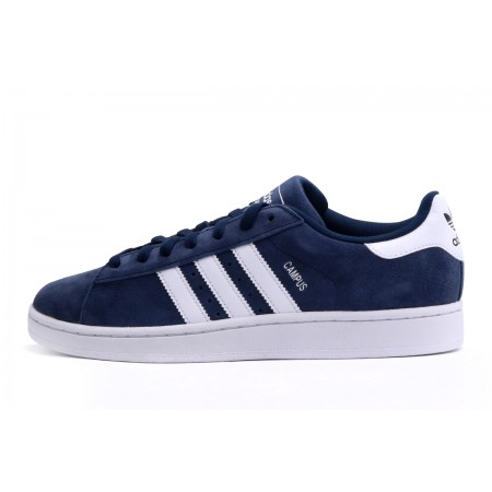 Adidas Originals Campus 2 Ανδρικά Sneakers Μπλε Σκούρα, Λευκά