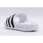 Adidas Originals Adilette 22 Unisex Παντόφλες Λευκές, Μαύρες