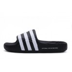 Adidas Originals Adilette 22 Unisex Παντόφλες Μαύρες, Λευκές