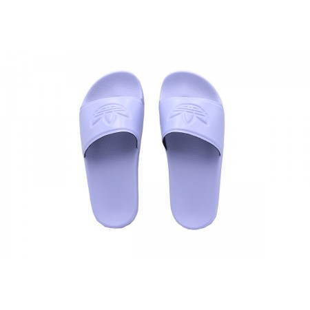 Adidas Originals Adilette Trefoil Γυναικείες Παντόφλες Λιλά