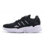 Adidas Originals Falcon Γυναικεία Sneakers Μαύρα, Λευκά