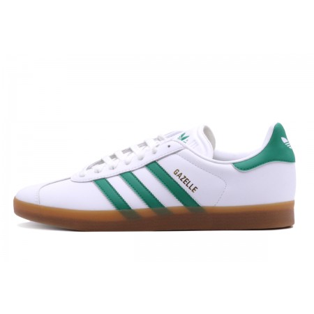 Adidas Originals Gazelle Unisex Sneakers Λευκά, Πράσινα, Καφέ