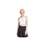 Adidas Originals Adicolor 3-Stripes Αμάνικη Crop Top Μπλούζα