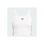 Adidas Originals Adicolor 3-Stripes Αμάνικη Crop Top Μπλούζα