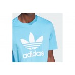 Adidas Originals Trefoil Ανδρικό Κοντομάνικο T-Shirt Γαλάζιο