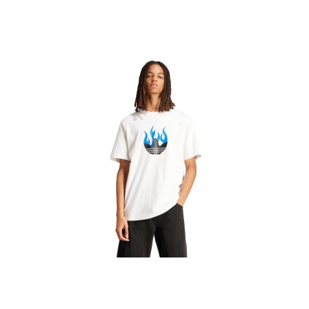 Adidas Originals Flames Logo T-Shirt Ανδρικό (IS2944)