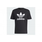 Adidas Originals Trefoil Ανδρικό Κοντομάνικο T-Shirt Μαύρο