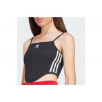 Adidas Originals Adicolor 3-Stripes Corset Μπλούζα Με Τιράντες